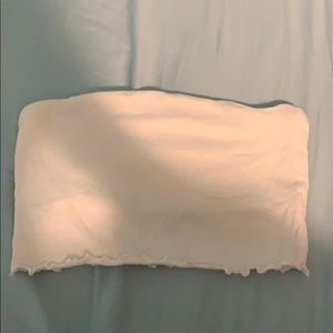 White crop top/bandeau